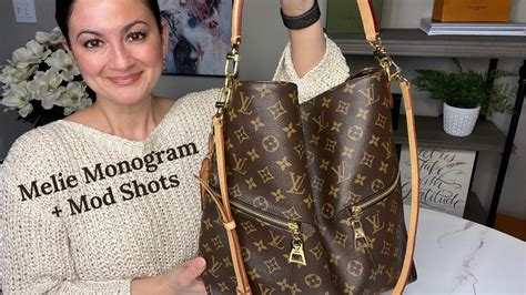 lv melie bag review|Louis Vuitton Melie Bag REVIEW + Mod Shots.